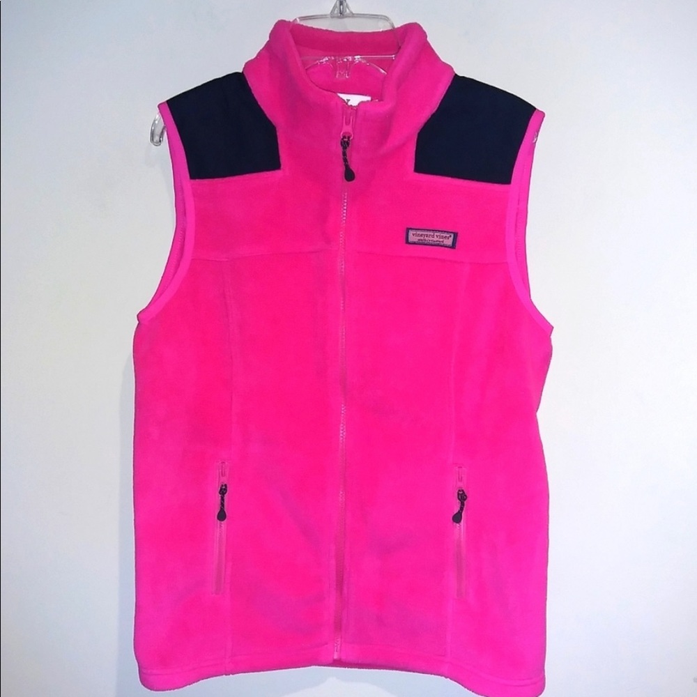 Vineyard Vines Fleece Vest Size Small